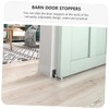 SHINEOFI 1Pc Floor Guide Swing Stop for Barn Doors Durable