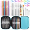 RMTIME Crochet Needle Set 54pcs Crochet Hook Kit with Storage