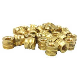 [initeq] Qty 50#4-40 4-40 Threaded Heat Set Inserts for 3D Printing (50)