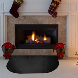 Spark Protection Plate: Fireplace Floor Plate for Fireplace 50 x 80 cm Fireproof Floor Protection Mat for Fireplaces Fireproof Underlay Floor Sheet to Protect the Floor from Sparks Fireproof Mat Flame