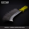 COTTAM Multi Purpose Narrow Cleaning Steel Wire Hand Brush -