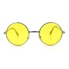 SA106 Summer Color Gradient Lens Circle Lens Round Hippie Sunglasses