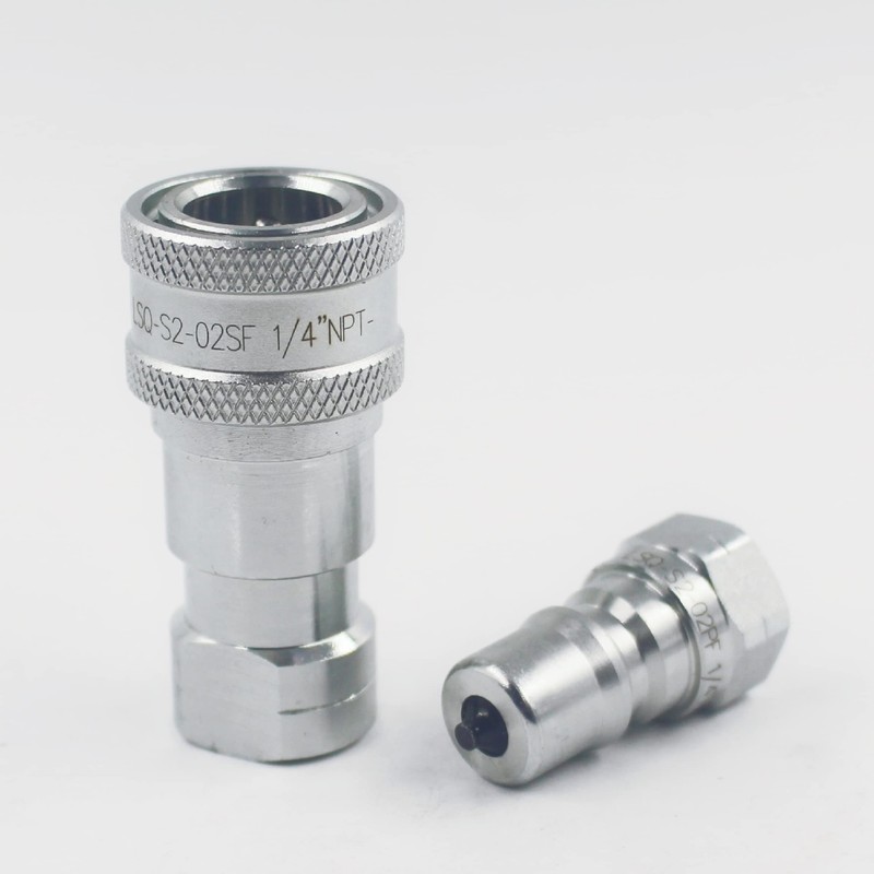 LSQ 1/4'' NPT Kubota 7J612-66323 K2581-66220 Replacement Quick Disconnect Hydraulic