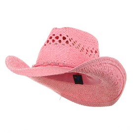 e4Hats.com Outback Toyo Cowboy Hat (One Size, Pink)