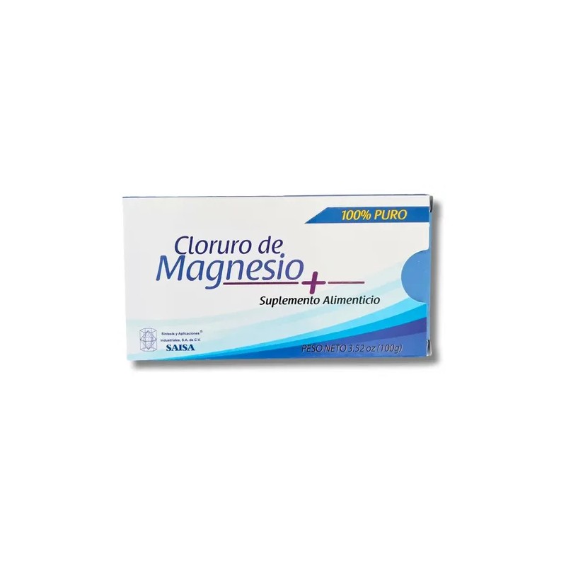 Saisa Herbal Cloruro Magnesio Caja Sobres Sabor Natural