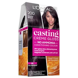 L'Oreal Casting Creme Gloss Semi-Permanent Hair Colour 200 Ebony