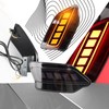 PGTOPONE Upgrade LED Rear Bumper Reflectors Light Fog Brake Tail