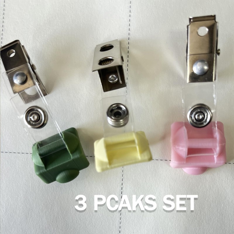 3Pcs Clips for Vocera,Perfect Accessory for Vocera Communications Badge B3000.