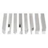 Accusize Industrial Tools 1/4'' 8 Pc H.S.S. Tool Bit Set,