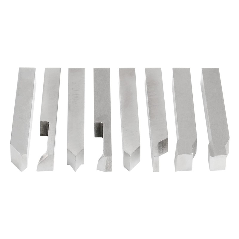 Accusize Industrial Tools 1/4'' 8 Pc H.S.S. Tool Bit Set,