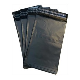 NN BARGAINS 100 Grey Mailing Bags 6x9 Inches – Eco-Friendly 100% Recycled Plastic, Waterproof & Tear-Resistant Poly Mailers - Envelope - Self-Seal Postal Bags for Secure Shipping – 6x9