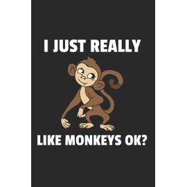 Affe Äffchen Notizbuch: Affe Äffchen Notizbuch für Liebhaber / Notizheft / Notizblock A5 (6x9in) Dotted Notebook / Punkteraster / 120 gepunktete Seiten