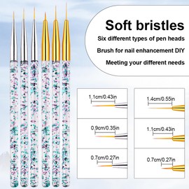 12 Stücke Fine Point Eye Liner Pinsel Make-Up Gel Eyeliner Pinsel Applikatoren Augen Make-Up Tool Für Nasses Pulver Flüssiges Gel Eyeliner Und Wasser Aktivierte Eyeliner (Gold, Silber)