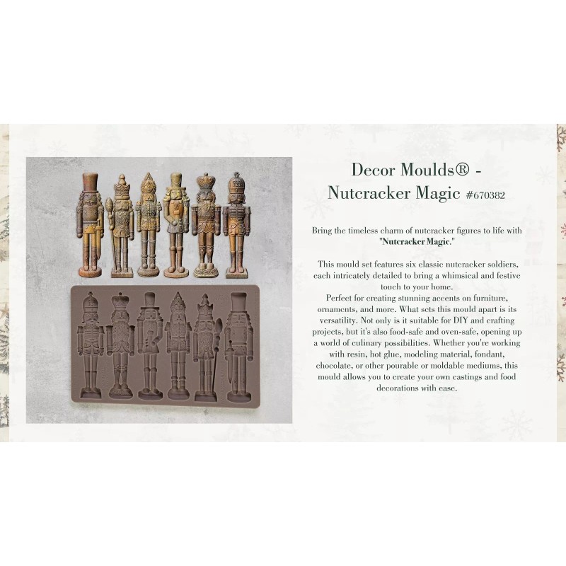 Redesign with Prima Nutcracker Magic Christmas | 5" x 8"