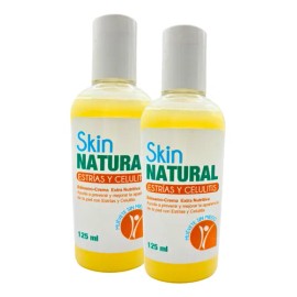 Kit 2 Piezas Anti Estrías Y Celulitis 125ml Skin Natural Cítrica