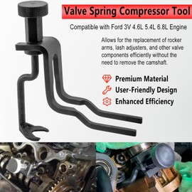 Bedalio Valve Spring Compressor Tool Kit Compatible with Ford 4.6L 5.4L 6.8L 3V Engine
