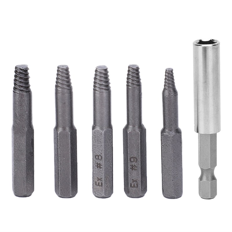 22Pcs Screw Extractor Set Damaged Broken Screw Removal Remover Tool