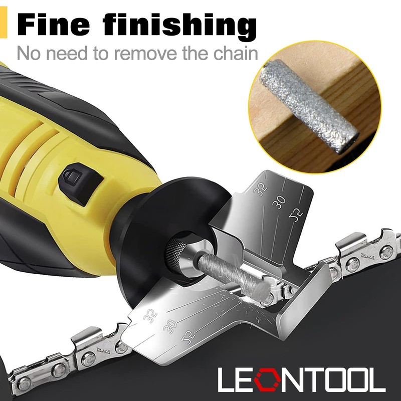 LEONTOOL Chain Saw Diamond 18 Piece Set (0.16 / 0.19