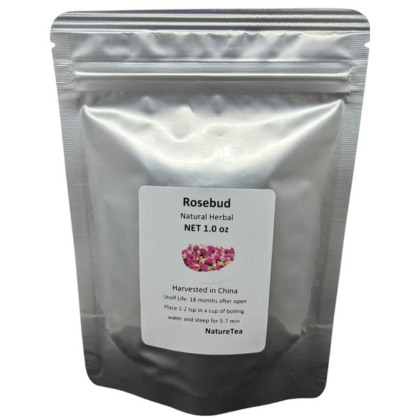 Rosebud Tea - 1 oz (28g) - Loose Leaf - By Nature Tea