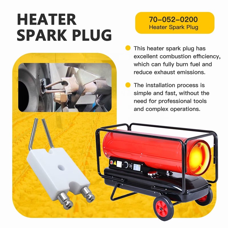 70052-0200 Pack of 2 Ignitor Spark Pug for P-roTemp PT-125T-KFA