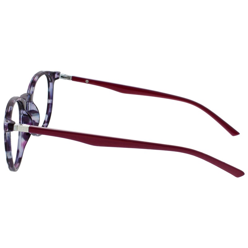 OPULIZE Met M60-5 -2.50 Binoculars Myopia Slim Round Frame Spring