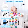 EXTFANS Baby Monitor Holder, Baby Monitor Stand with 3 Straps,