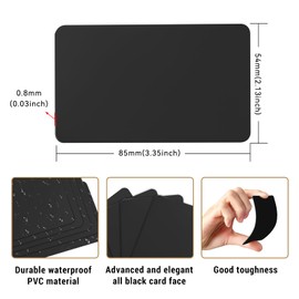 50pcs NTAG216 NFC Cards Black NFC Tags Ntag216 Chips 868 Bytes Memory NFC 216 Cards for All NFC-Enabled Smartphones and Devices