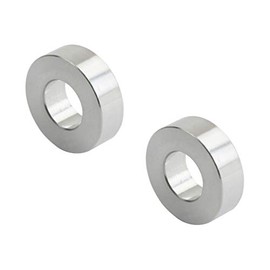 POSH 100812 Motorcycle Supplies, Aluminum Universal Collar, Inner Diameter 0.5 x 1.0 x 0.3 inches (12 x 25.6 x 8 mm), Pack of 2