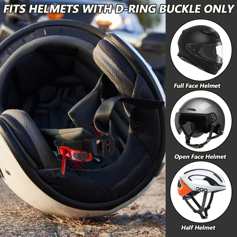 Motorcycle Helmet Quick Release Kit Metal Motorcycle Helmet Accessories Chin