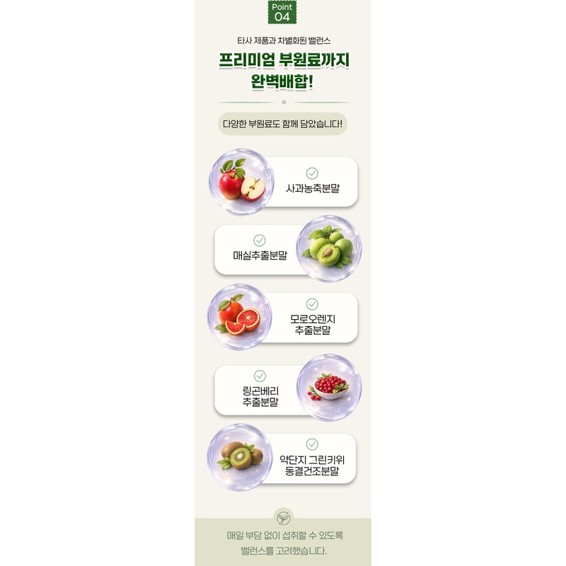 더건강드림 그린 아세로라 비타민C, 120정, 1개 The Health Dream Green