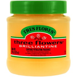 Three Flowers Brilliantine Solid, 3.25-Ounce (Pack of 3)