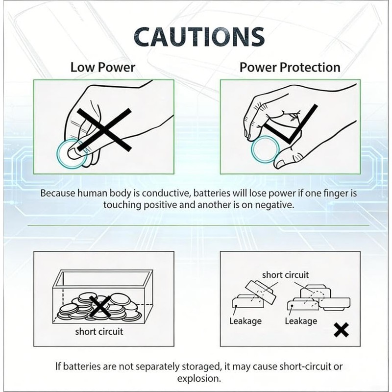 Soyasi LR44 Batteries 30 Pack, L1154F AG13 357 303 SR44