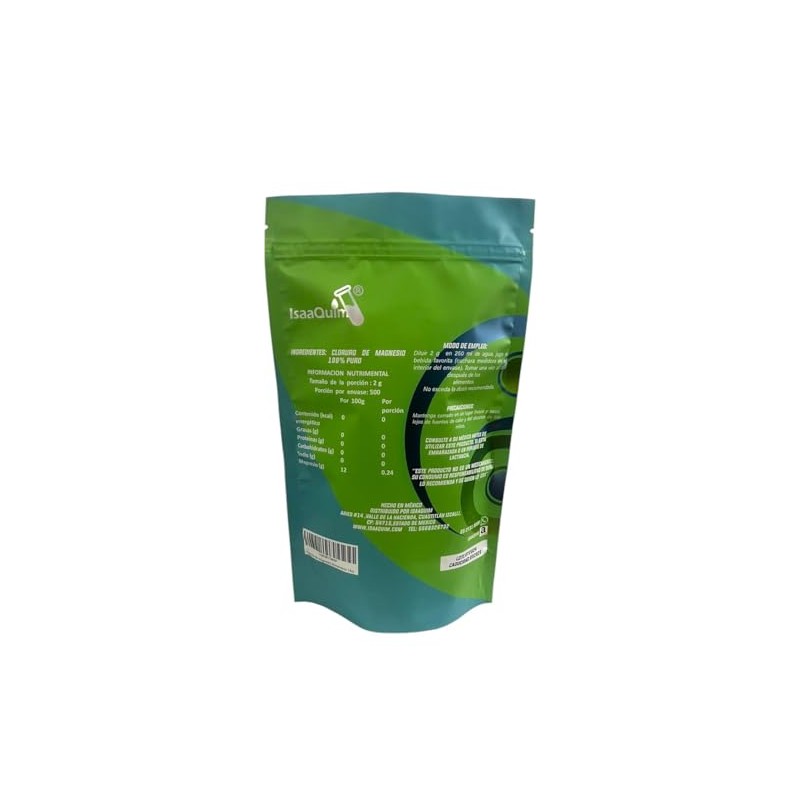 Cloruro de Magnesio Alimenticio 1KG – Suplemento Natural de Alta
