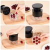 JMBTLUS Cherry Pitter, 7-Hole Long Plunger Push Button Cherry Core