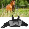 Horse Face Cover Fine Mesh Fly Guard Breathable Prevent Bites
