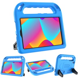 AVAWO Case for TCL Tab 8 LE (9137w) / Tab 8 WiFi (9132x) 2023 Kids, Children Friendly, Boys and Girls EVA Handle Stand Shockproof Tablet Cover for TCL Tab 8 LE/WiFi -Blue