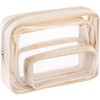 5-Count Diaper Bag Organizer Pouch Set Clear Waterproof s Toiletry