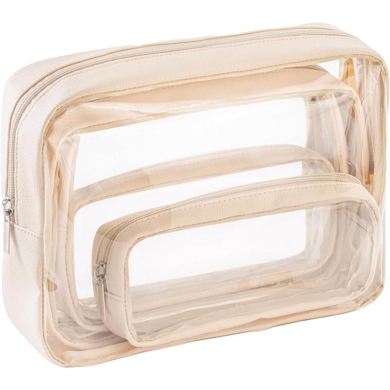 5-Count Diaper Bag Organizer Pouch Set Clear Waterproof s Toiletry