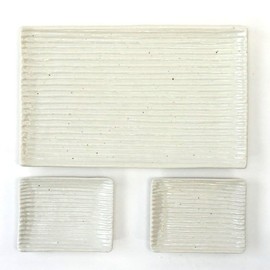 Minoru Pottery Lightweight Shogi Pottery & Small Plate Set