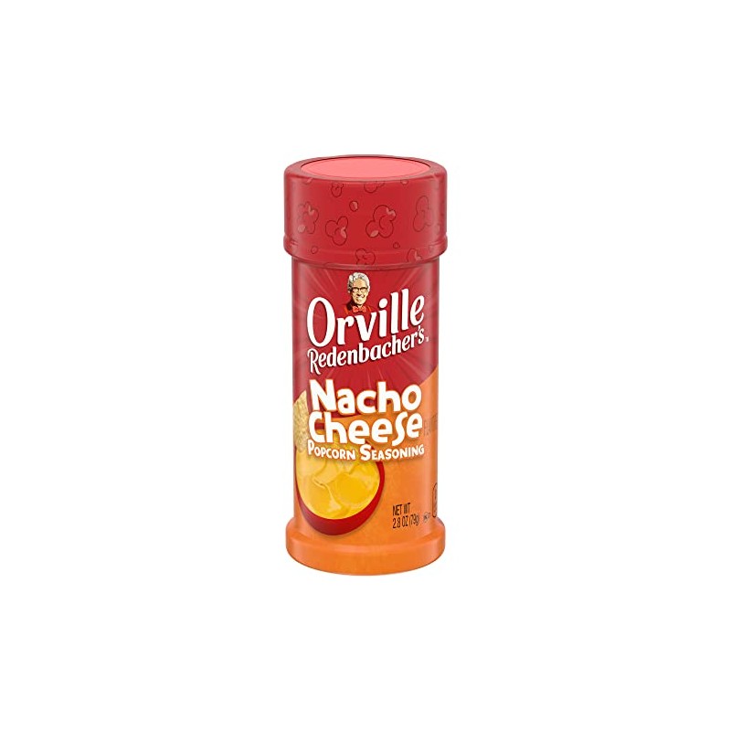 Orville Redenbacher's Popcorn Seasoning, Nacho Cheese Flavor, 2.8 oz.