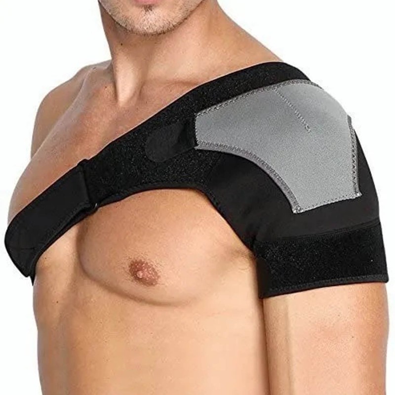 Shoulder Brace Lightweight Adjustable Single Shoulder Support Brace for Muscle