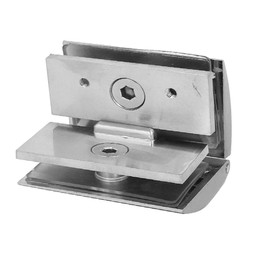 New Lon0167 7mm Thickness Featured Metal Glass to reliable efficacy Glass Door Hinges Double Clamps Clip Support Holder(id:bb1 fd c0 aff)