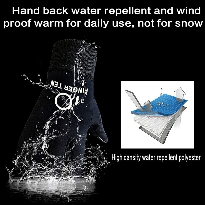 Winter Gloves Kids Boys Girls, Youth Running Biking Bike Warm