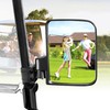10L0L Golf Cart Mirror No Drilling Side Mirrors Universal for
