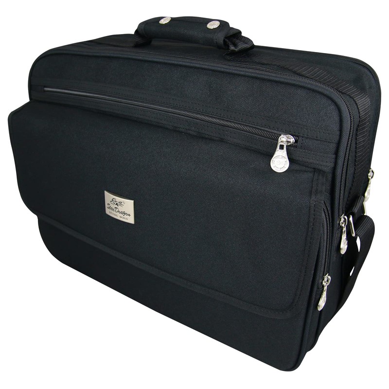 Flight Attendant Bag, Work Bag, Business Bag, Shoulder Bag, Black,