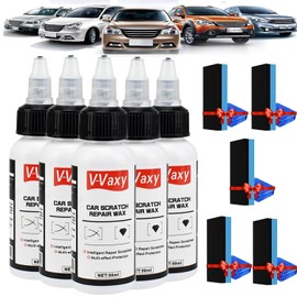 5PC V-Vaxy Car Scratch Repair Wax, V-Vaxy Car Paint Scratch Repair, Ultimate Paint Restorer,v-vaxy Shiny Cars Painting Restorer AUTO Accessory Multi-Effect Protection