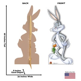 Cardboard People Bugs Bunny Life Size Cardboard Cutout Standup - Looney Tunes