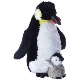 Aurora World Emperor Penguin With Baby, 12-Inches
