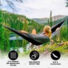SZHLUX Camping Hammock Double & Single Portable Hammocks with 2