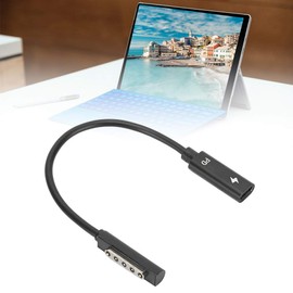 Adapter Cable, PD Type C Fast Charging Adapter Cable, for 1/2 / RT, 17cm / 6.7in Length, 12V 3A, Black